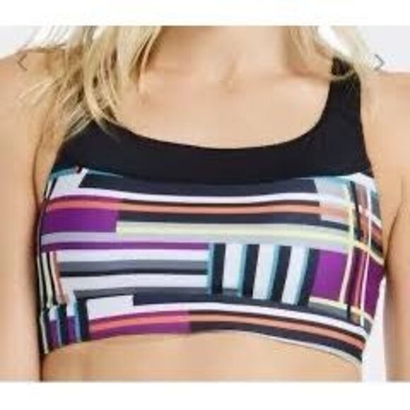 FABLETICS Women’s Multicolor Black Sintra High Support Sports Bra Size M - Picture 1 of 5